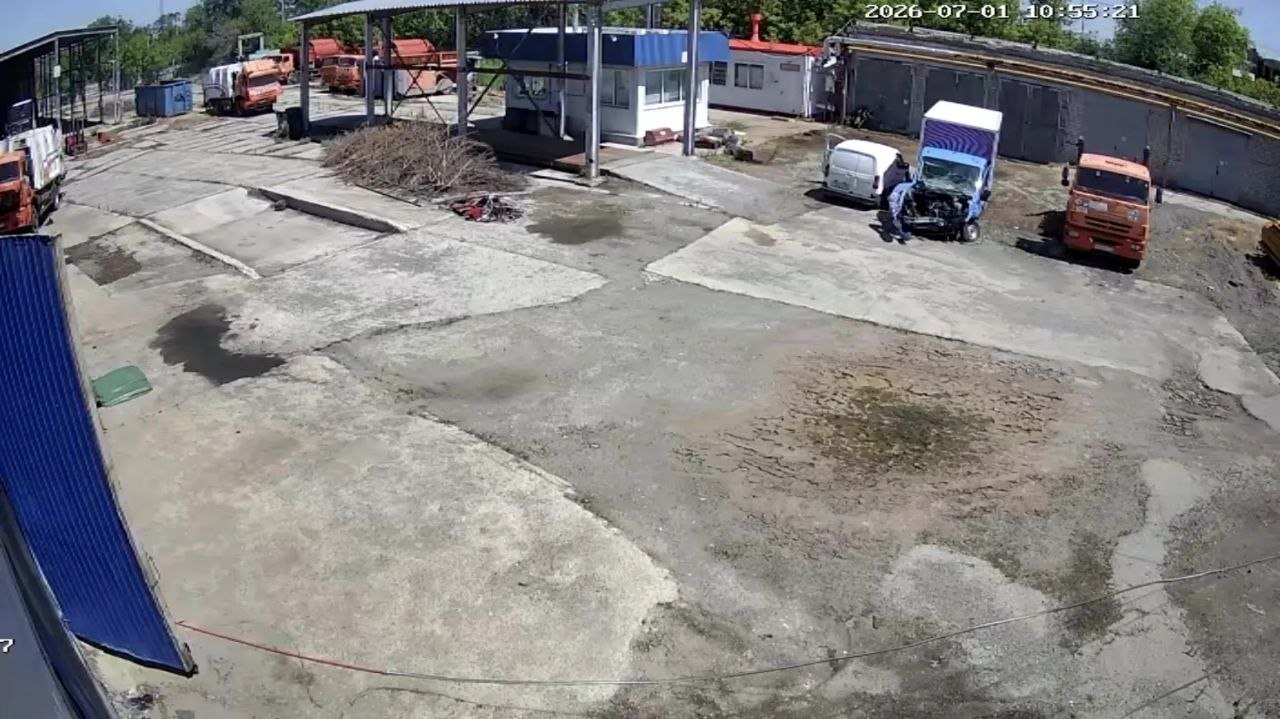 Зона приёма металла на площадке