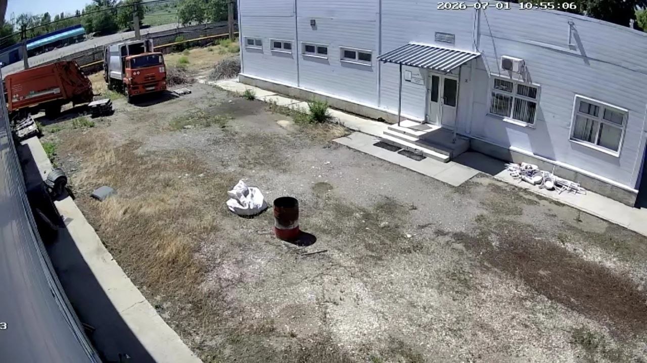 Въезд на площадку в Волгограде